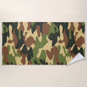 Serviette De Plage camouflage