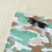 Serviette De Plage Camouflage côtier (En situation)
