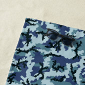 Serviette De Plage Camouflage de la Marine (En situation)