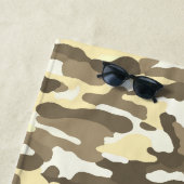 Serviette De Plage Camouflage du désert (En situation)