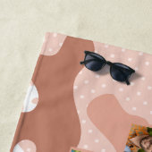 Serviette De Plage Camouflage Family Photo Collage (En situation)
