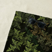 Serviette De Plage Camouflage fractal (En situation)