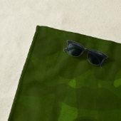 Serviette De Plage Camouflage organique (En situation)