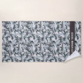 Serviette De Plage Camouflage urbain (Devant)