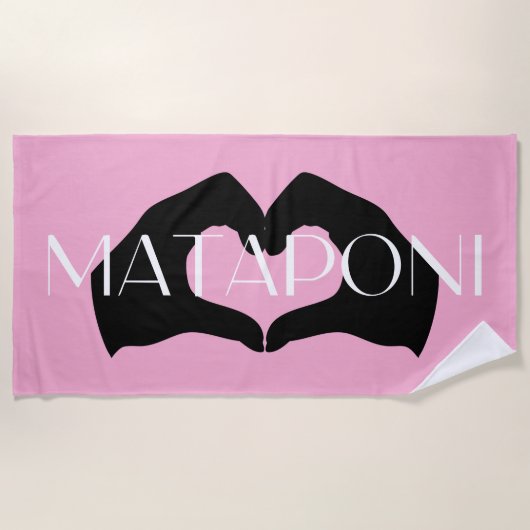 Serviette de plage Camp Mataponi (Devant)