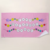 Serviette de plage Camp Mataponi (Devant)