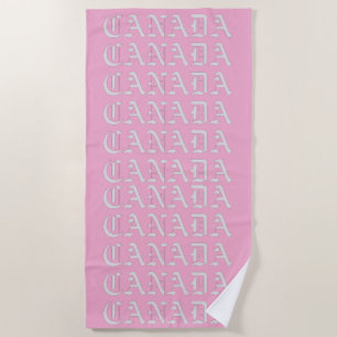 SERVIETTE DE PLAGE CANADA