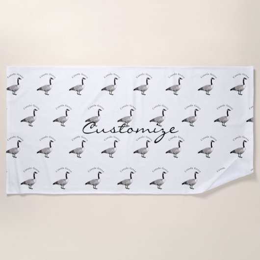 Serviette De Plage Canada Goose (Devant)