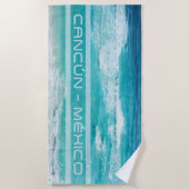 Serviette De Plage Cancún - México (Devant)