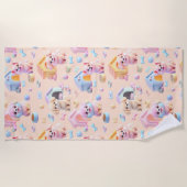 Serviette De Plage Canine (Devant)
