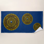 Serviette De Plage Capricorn Mandala Beach Towel (Devant)