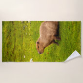 Serviette De Plage Capybara (Devant)