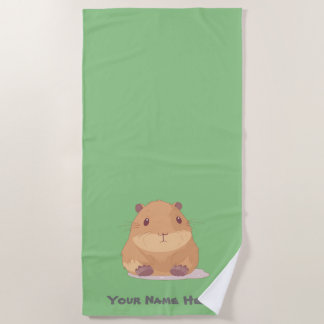Serviette De Plage Capybara Enfants