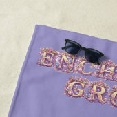 Serviette De Plage Caractère de grenouille créatrice de royaume (En situation)
