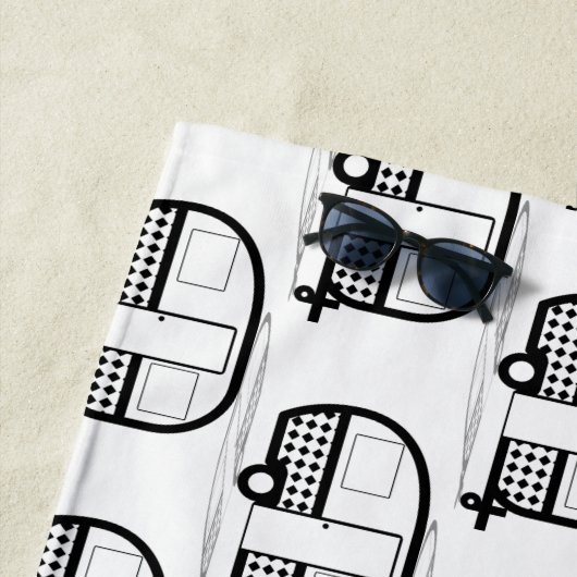 Serviette De Plage Caravan Thunder_Cove (En situation)