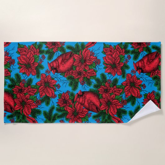 Serviette De Plage Cardinal (Devant)