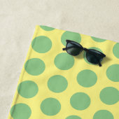 Serviette De Plage Caricature de limon bleu nudibranche (En situation)