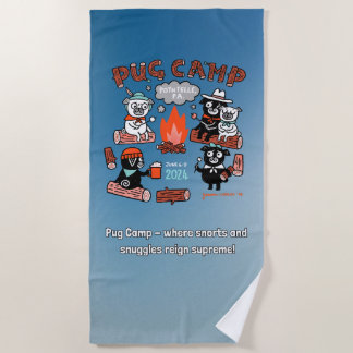 Serviette De Plage Carlin Camp 2024 Beach Towel