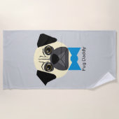 Serviette De Plage Carlin papa (Devant)