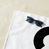 Serviette De Plage Carol Basket (En situation)