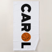 Serviette De Plage Carol Basket (Devant)