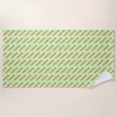 Serviette De Plage Carotte (Devant)
