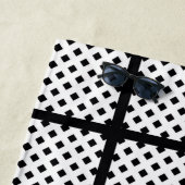 SERVIETTE DE PLAGE CARRÉ NOIR TENDANCE (En situation)