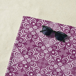 Serviette De Plage Carreau de Delft motif national ethnique néerlanda