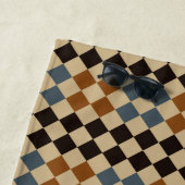 Serviette De Plage Carrelage mosaïque personnalisé (En situation)