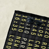 Serviette De Plage Carte d'aéroport (personnalisable) (En situation)