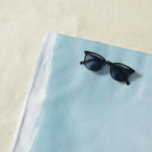 Serviette De Plage Carte Explorateur de la surface de la Terre (En situation)