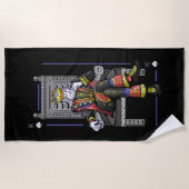Serviette De Plage Carte King (Devant)
