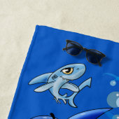 Serviette de plage Cartoon Ocean Beach (En situation)