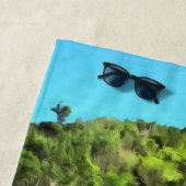 Serviette De Plage Casa Bahia Bonita Paradise 0759 (En situation)