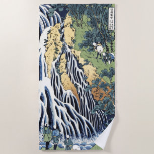 Serviette De Plage Cascade de Kirifuri près de la montagne Kurokami H