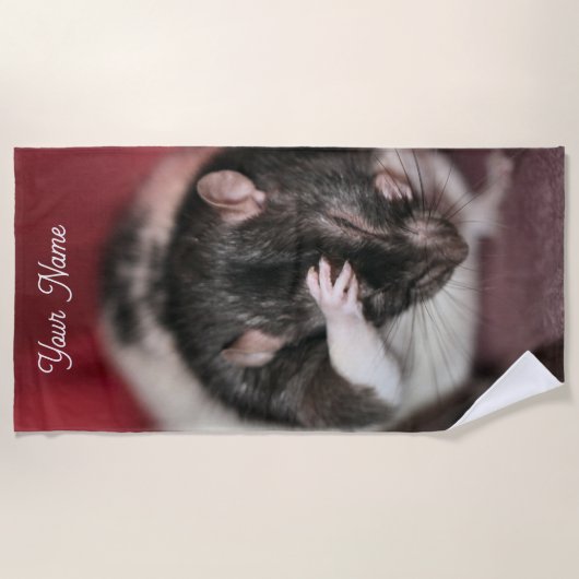 Serviette De Plage Casque (Devant)