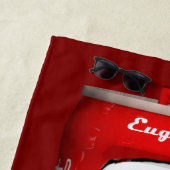 Serviette De Plage casques (En situation)