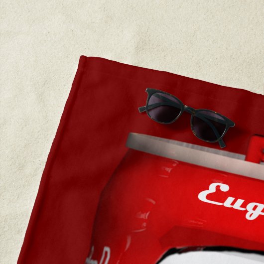 Serviette De Plage casques (En situation)