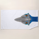 Serviette de plage Cassoward (Devant)