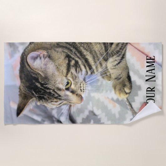 Serviette De Plage Cat (Devant)