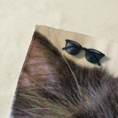 Serviette De Plage Cat (En situation)