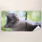 Serviette De Plage Cat (Devant)