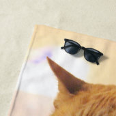 Serviette De Plage Cat (En situation)