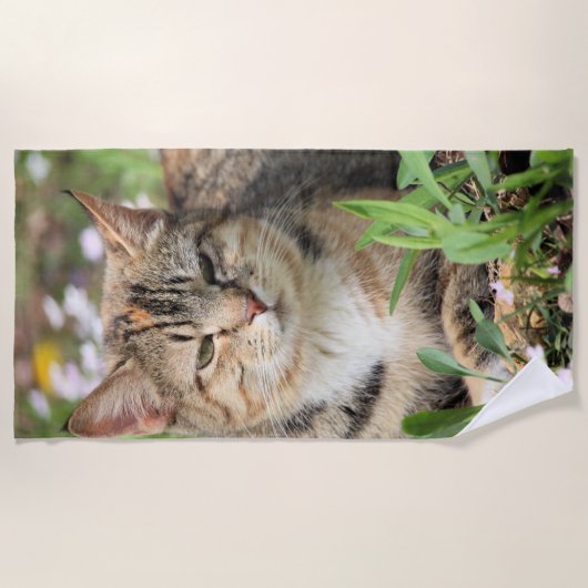 Serviette De Plage Cat (Devant)