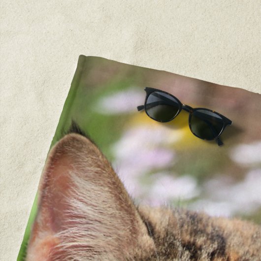 Serviette De Plage Cat (En situation)
