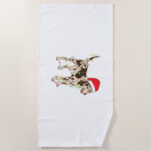 Serviette De Plage Catahoula Leopard Dog Lover Funny (Devant)