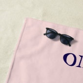 Serviette De Plage Cat's love  (En situation)