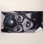 Serviette De Plage Catwoman #50 Sozomaika Cover Illustration (Devant)