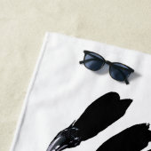 Serviette De Plage Catwoman The Claws Are Out Cover Illustration (En situation)