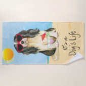 Serviette De Plage Cavalier d'été (Devant)